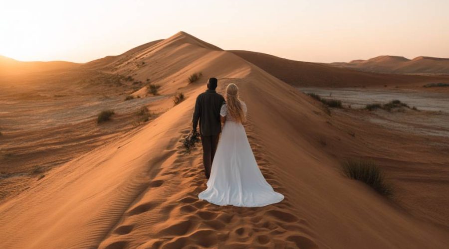 Voyage de noces en Namibie : entre dunes majestueuses et safaris romantiques