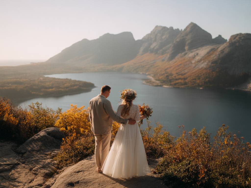 Où partir en voyage de noces en octobre : escapades romantiques aux couleurs de l’automne
