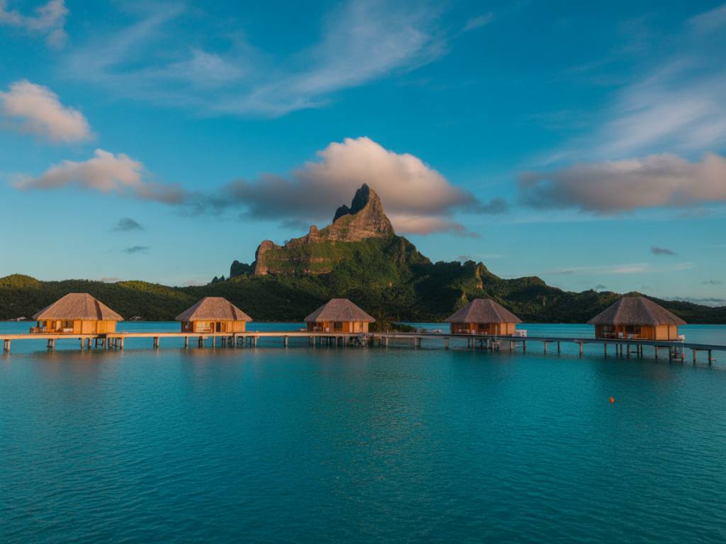 Lune de miel Bora Bora : séjour de rêve entre lagons turquoise et bungalows sur pilotis
